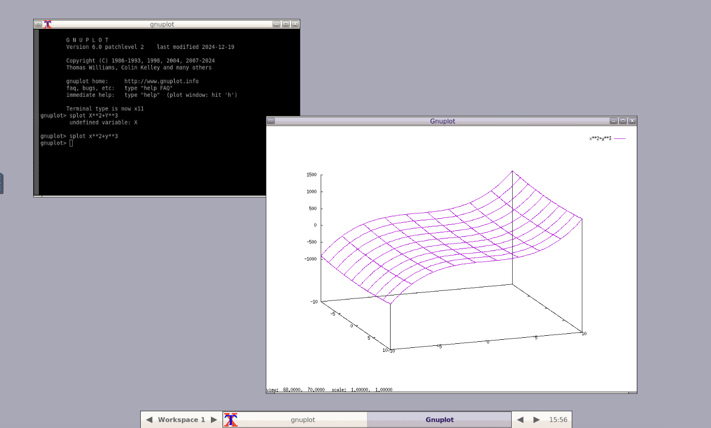 Gnuplot Application