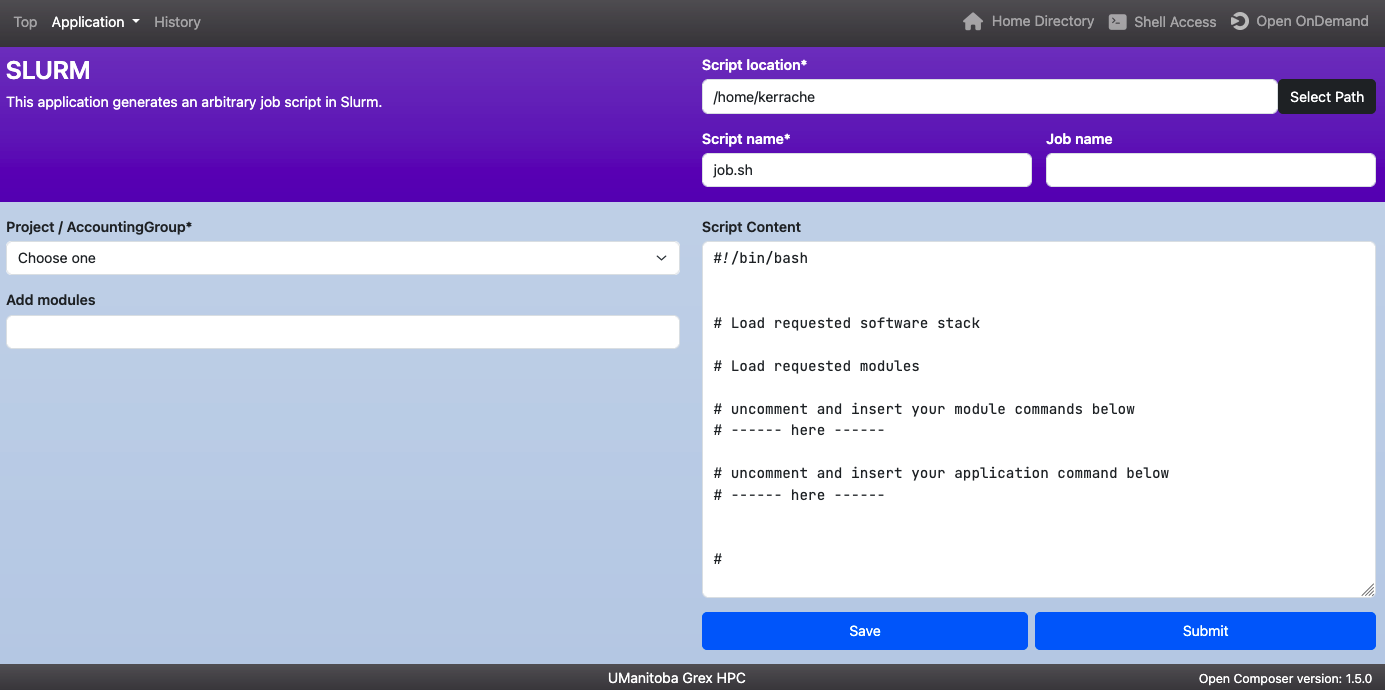 JobComposer Interface