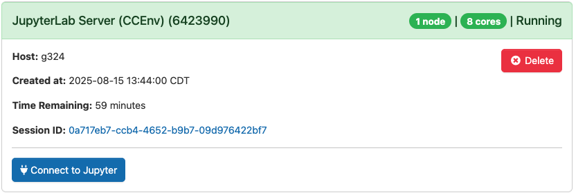 JupyterLab Server Connect
