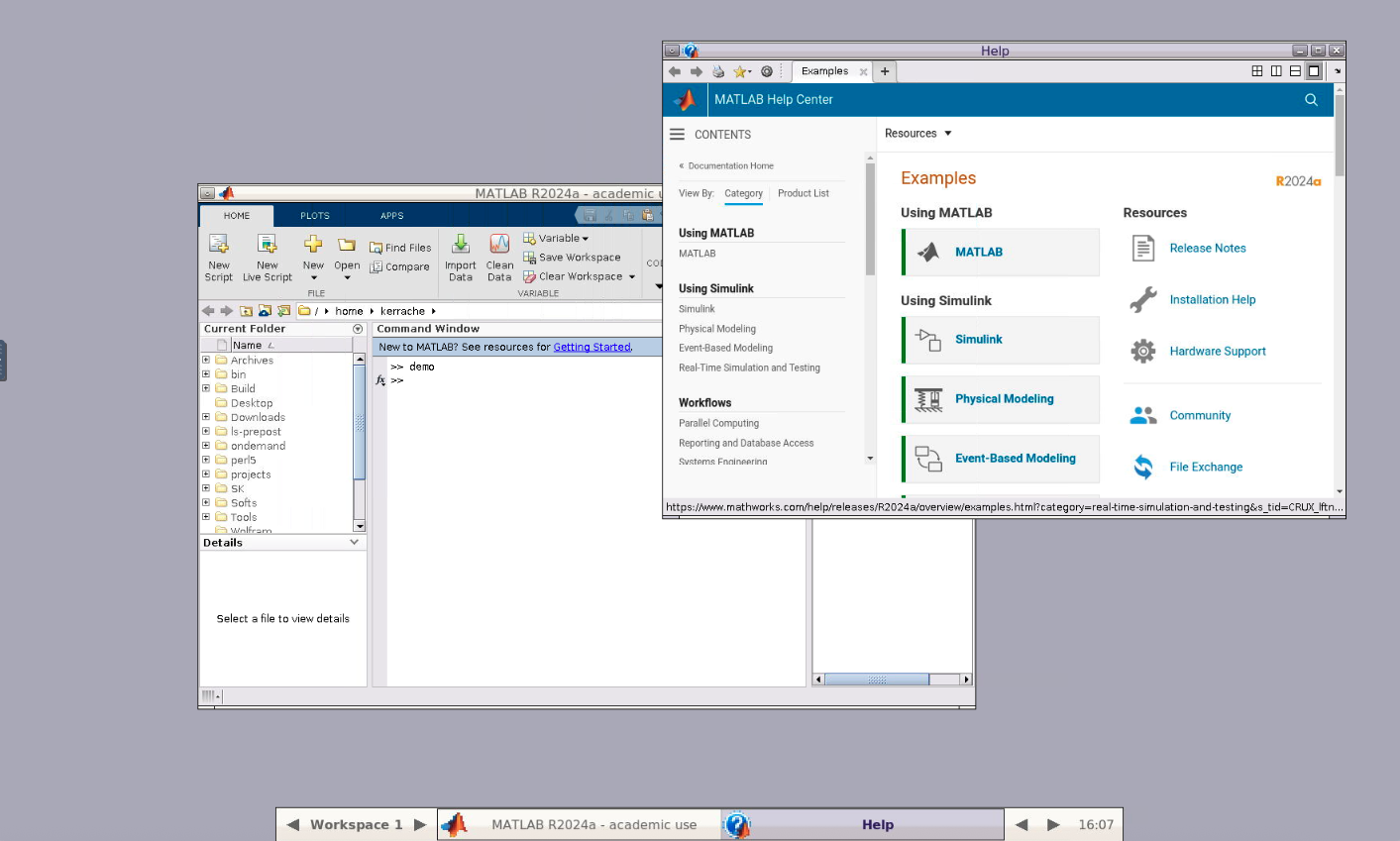 Matlab Application